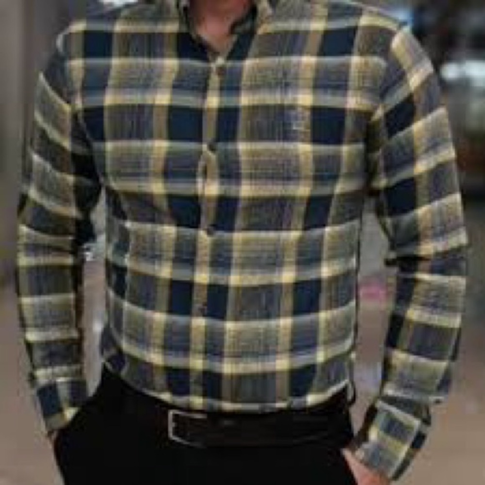 Sun River Men's Plaid Button Down Shirt Size XXL